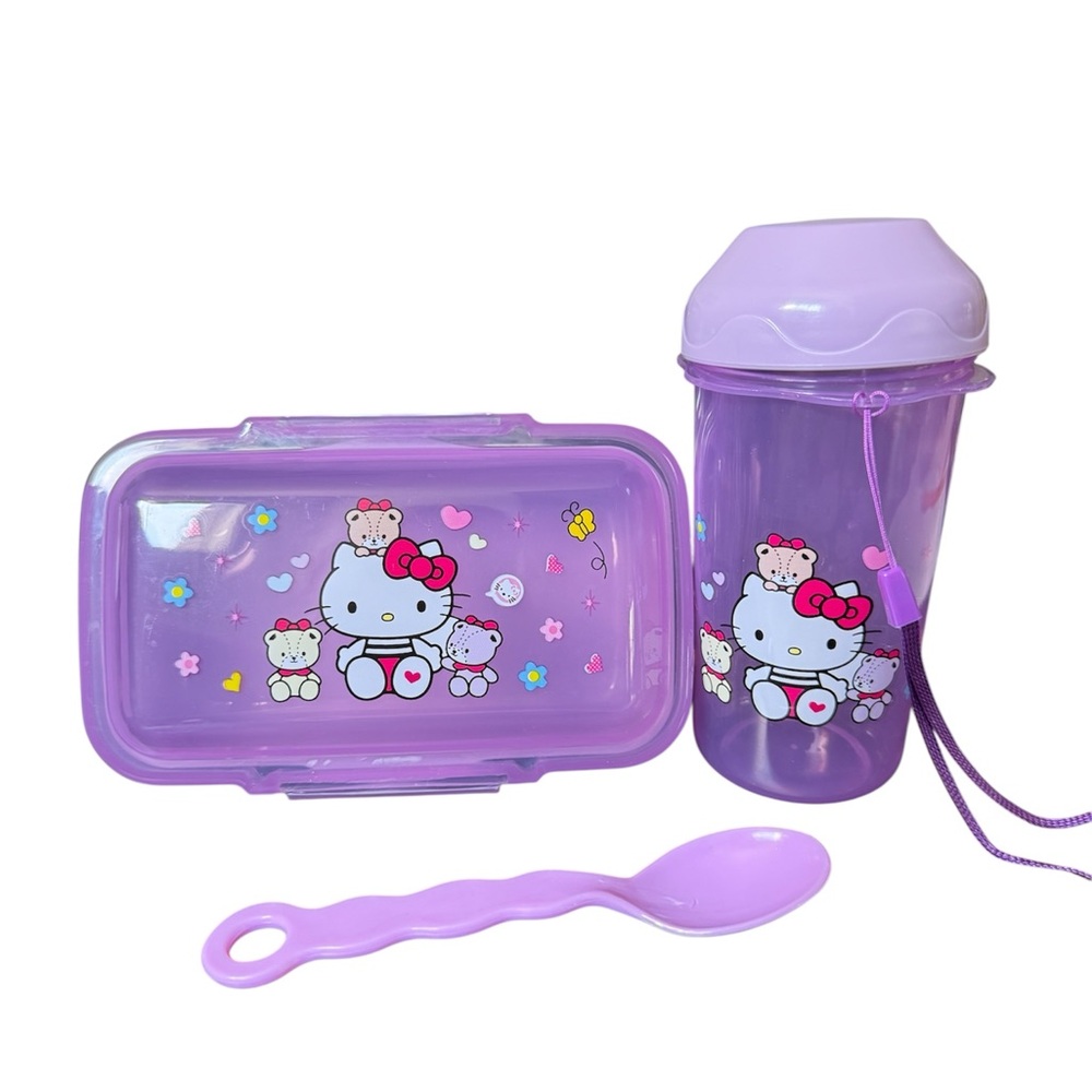 Hello Kitty Lavender Lunch Set for Kids